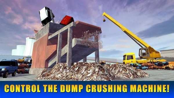 Car Crushing Junk Truck Sim 3D screenshot 4