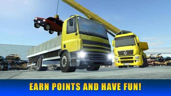 Car Crushing Junk Truck Sim 3D screenshot 1