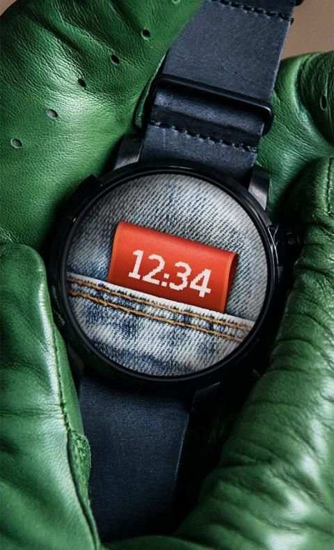 Watch Face Denim screenshot 2