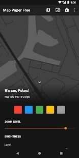 Map Paper Live Wallpaper Free 3 تصوير الشاشة