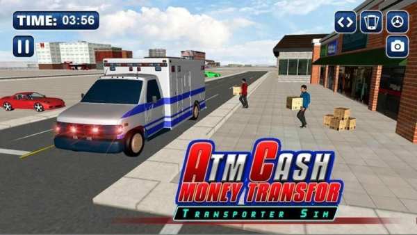 Security Van Simulator : ATM Cash-in-transit 2018 screenshot 3