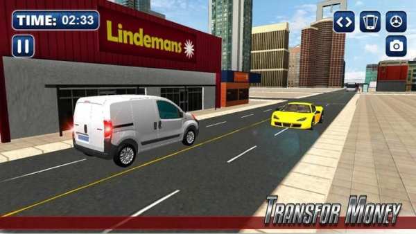 Security Van Simulator : ATM Cash-in-transit 2018 screenshot 4