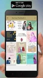 Kartun Muslimah Status WA screenshot 1