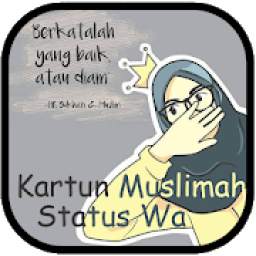 Kartun Muslimah Status WA 3.1