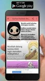 Kartun Muslimah Status WA screenshot 7
