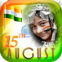 15 August photo frame on 9Apps