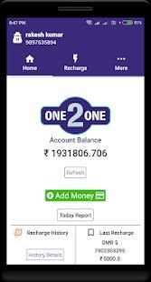 One2One Money , Bill Payments & Money Transfer स्क्रीनशॉट 4