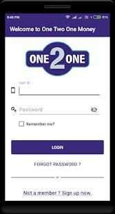 One2One Money , Bill Payments & Money Transfer स्क्रीनशॉट 7