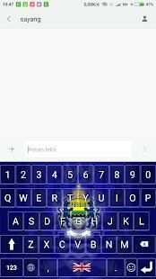 Persib Keyboard Tema screenshot 3