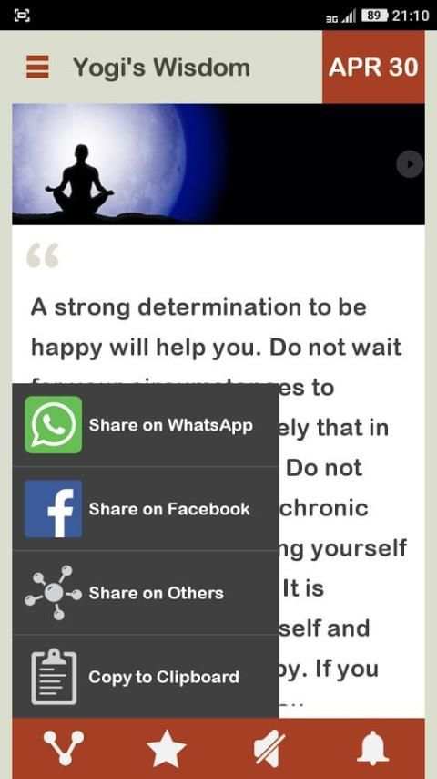 Wisdom Of A Yogi Daily screenshot 2