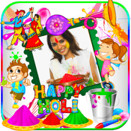 Happy Holi Photo frames आइकन