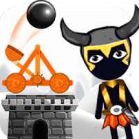 Stickman Destruction Catapult