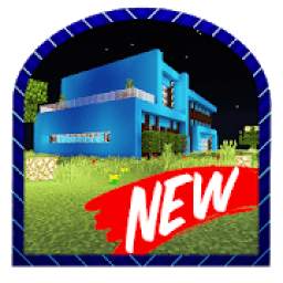 New Funny Mansion. Map for MCPE 2.0
