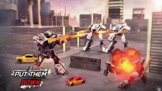Mafia Robot Fighting Games: Transform Ring Fight 2 स्क्रीनशॉट 6