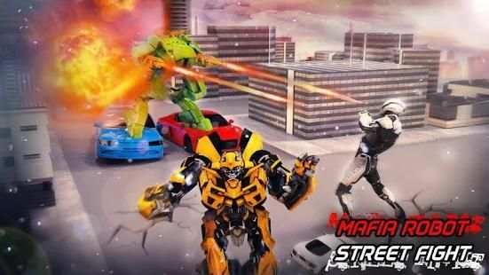 Mafia Robot Fighting Games: Transform Ring Fight 2 स्क्रीनशॉट 10