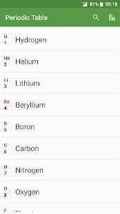Periodic Table screenshot 3