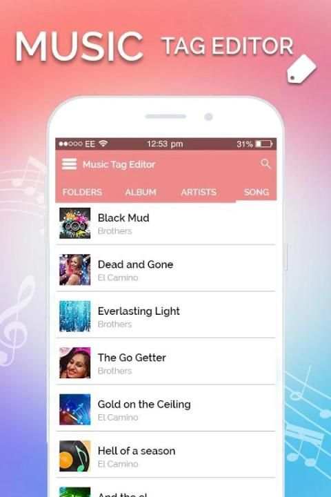 Music Tag Editor : Music Video Editor screenshot 2