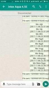 Bluetooth Messenger screenshot 1