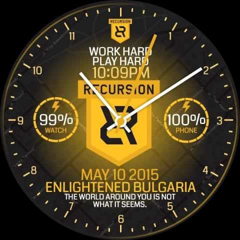 WatchFace for Ingress screenshot 1