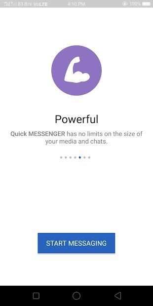 Quick MESSENGER 2018 screenshot 3