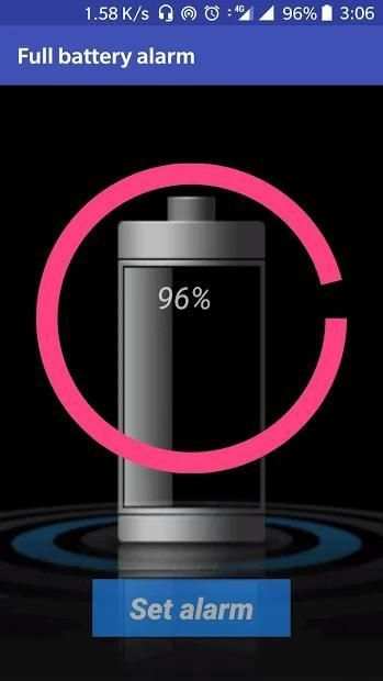 Full Battery Alarm screenshot 2