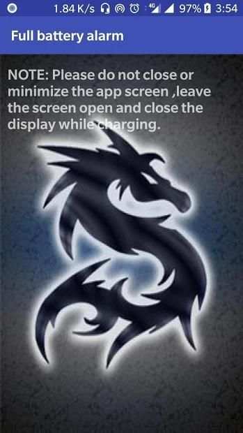 Full Battery Alarm screenshot 1