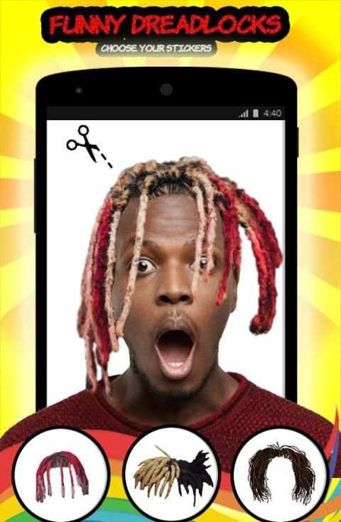 Dreadlocks Hair Photo Editor screenshot 2