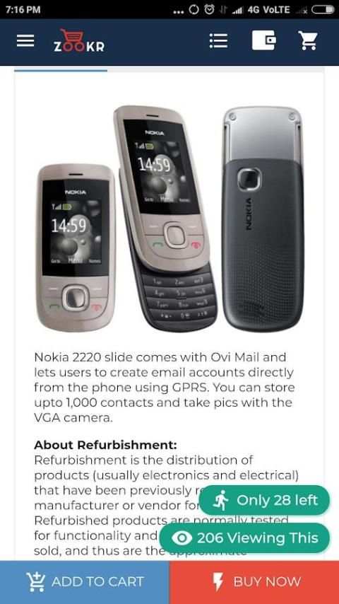 Zookr online shoping screenshot 4