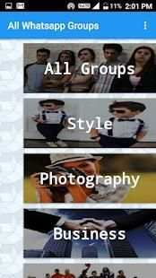 Group Links For Whatsapp 2018 screenshot 5