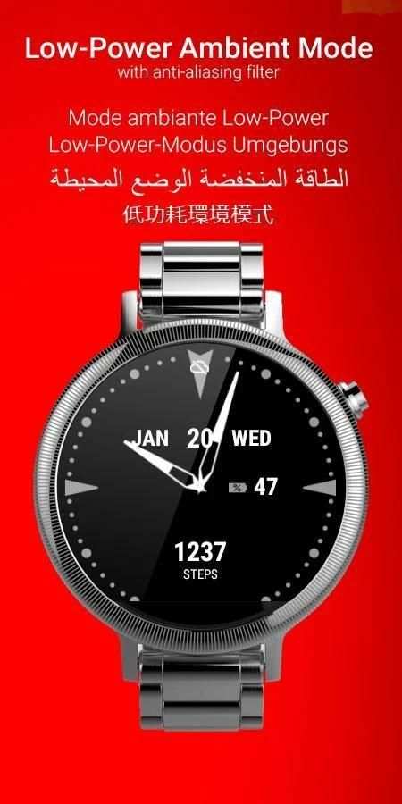Watch Face Red Art screenshot 2