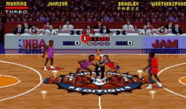 NBA Jam TE sega included tips screenshot 1