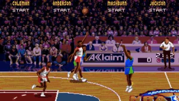 NBA Jam TE sega included tips screenshot 5
