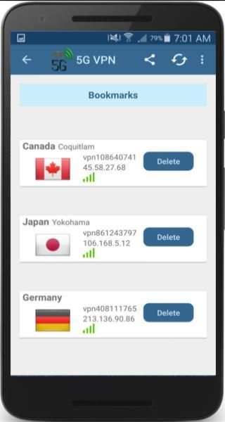5G VPN screenshot 4