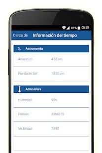 El Tiempo en Islandia screenshot 2