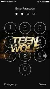 Teen Wolf Wallpapers HD Lock Screen स्क्रीनशॉट 2