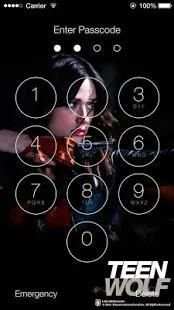 Teen Wolf Wallpapers HD Lock Screen स्क्रीनशॉट 1