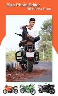 Bike Photo Editor Photo Frame स्क्रीनशॉट 1