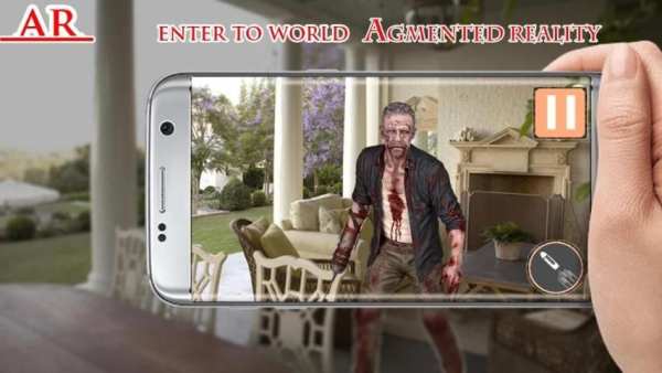 AR Zombie Shooter Apocalypse Free screenshot 1