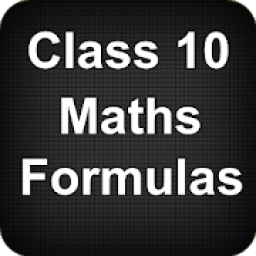 Class 10 Maths Formulas icon