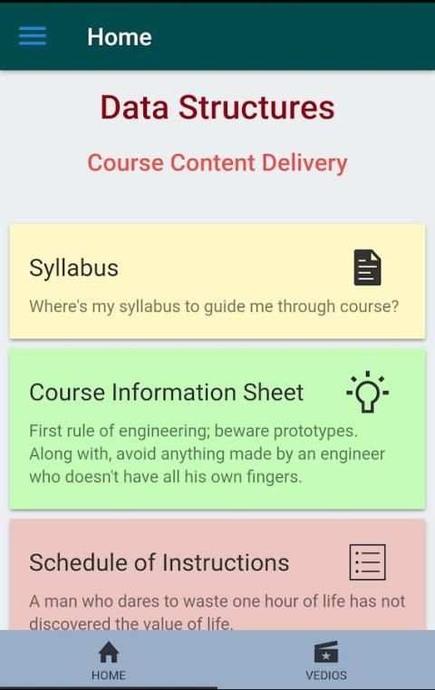 IARE Data Structures Course File screenshot 4