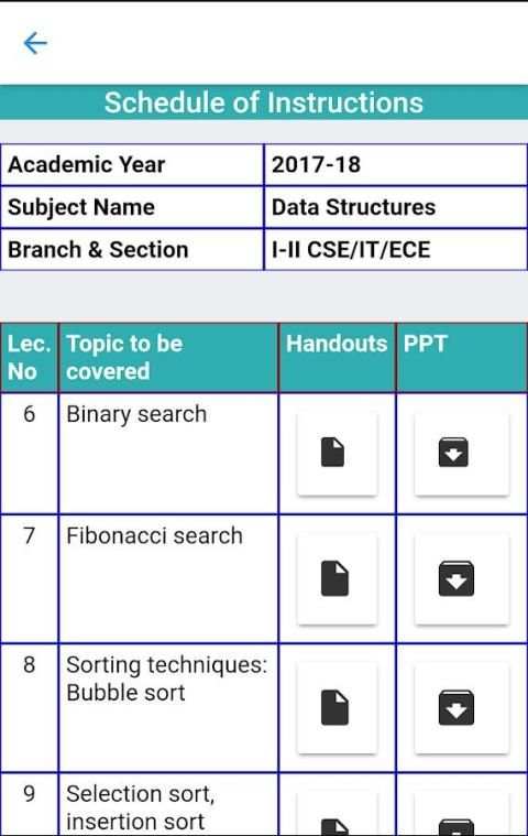 IARE Data Structures Course File स्क्रीनशॉट 2