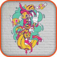 How to Draw Graffiti Characters on 9Apps