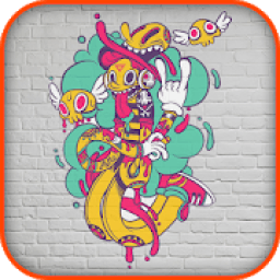 How to Draw Graffiti Characters आइकन