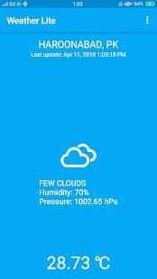 Weather Lite screenshot 2