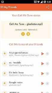 Wring Free Caller Tunes स्क्रीनशॉट 1