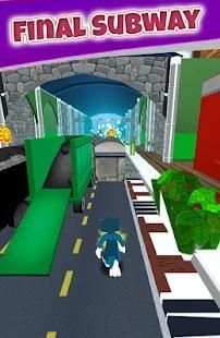 Final Subway - Cat Tom screenshot 1
