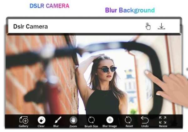DSLR Camera, Blur Camera, Blur Background, Beauty 7 تصوير الشاشة