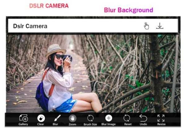 DSLR Camera, Blur Camera, Blur Background, Beauty 4 تصوير الشاشة