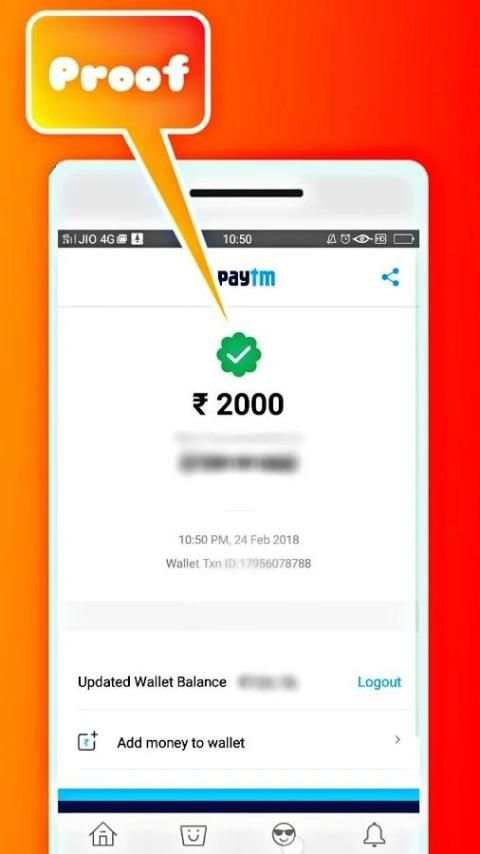 Cash Wallet - Earn Daily Cash स्क्रीनशॉट 1