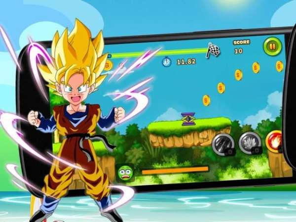 Saiyan Goku Racing screenshot 3
